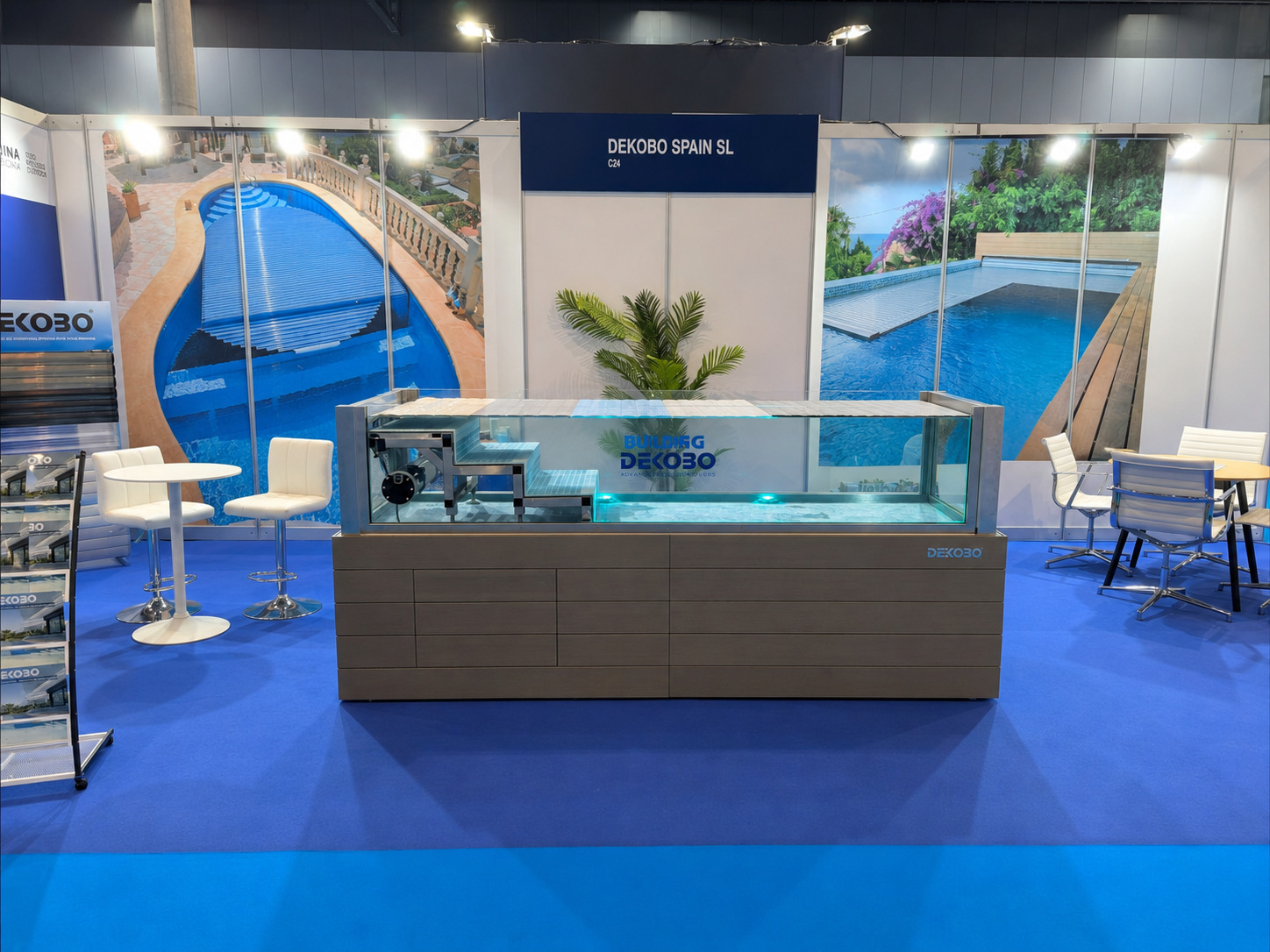 Exhibition pool at expo