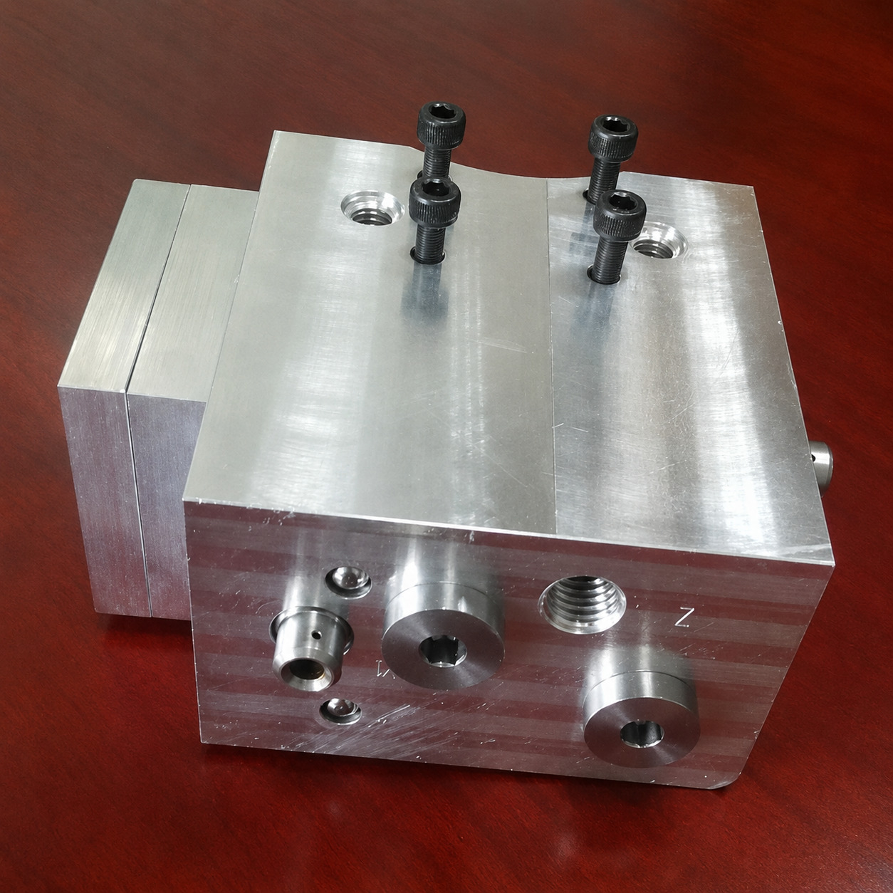 Internal pneumatic passages