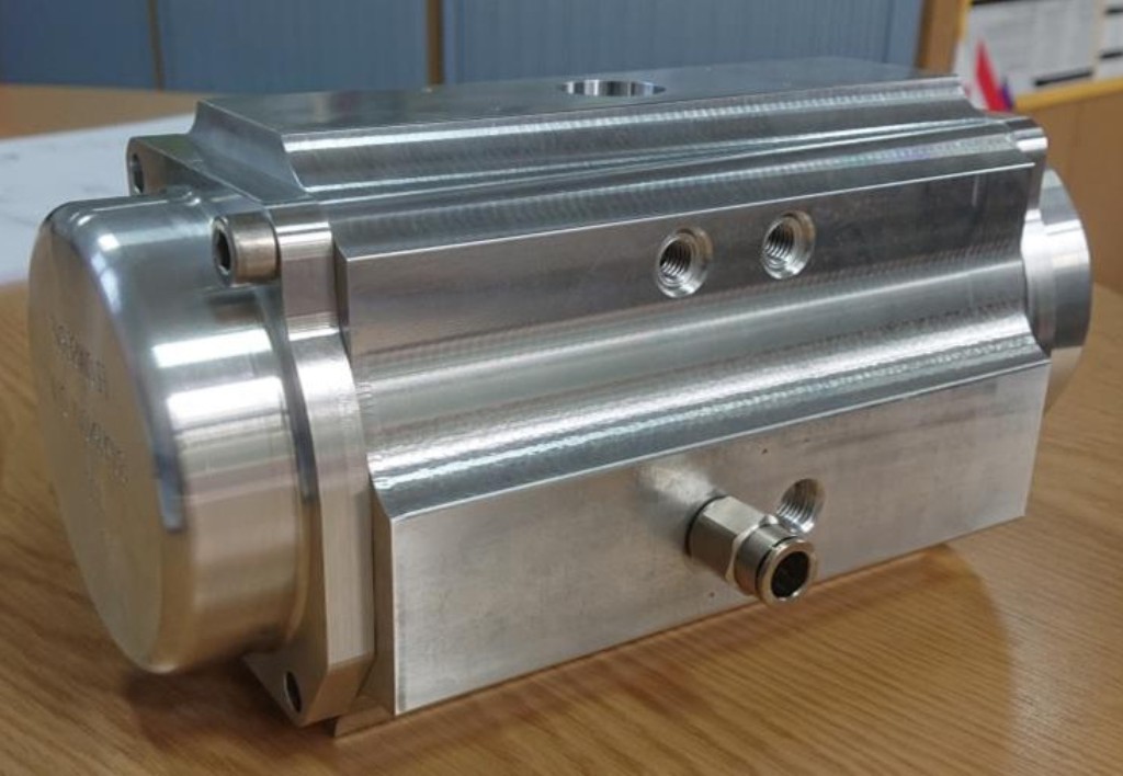 Redesigned Supernova actuator prototype