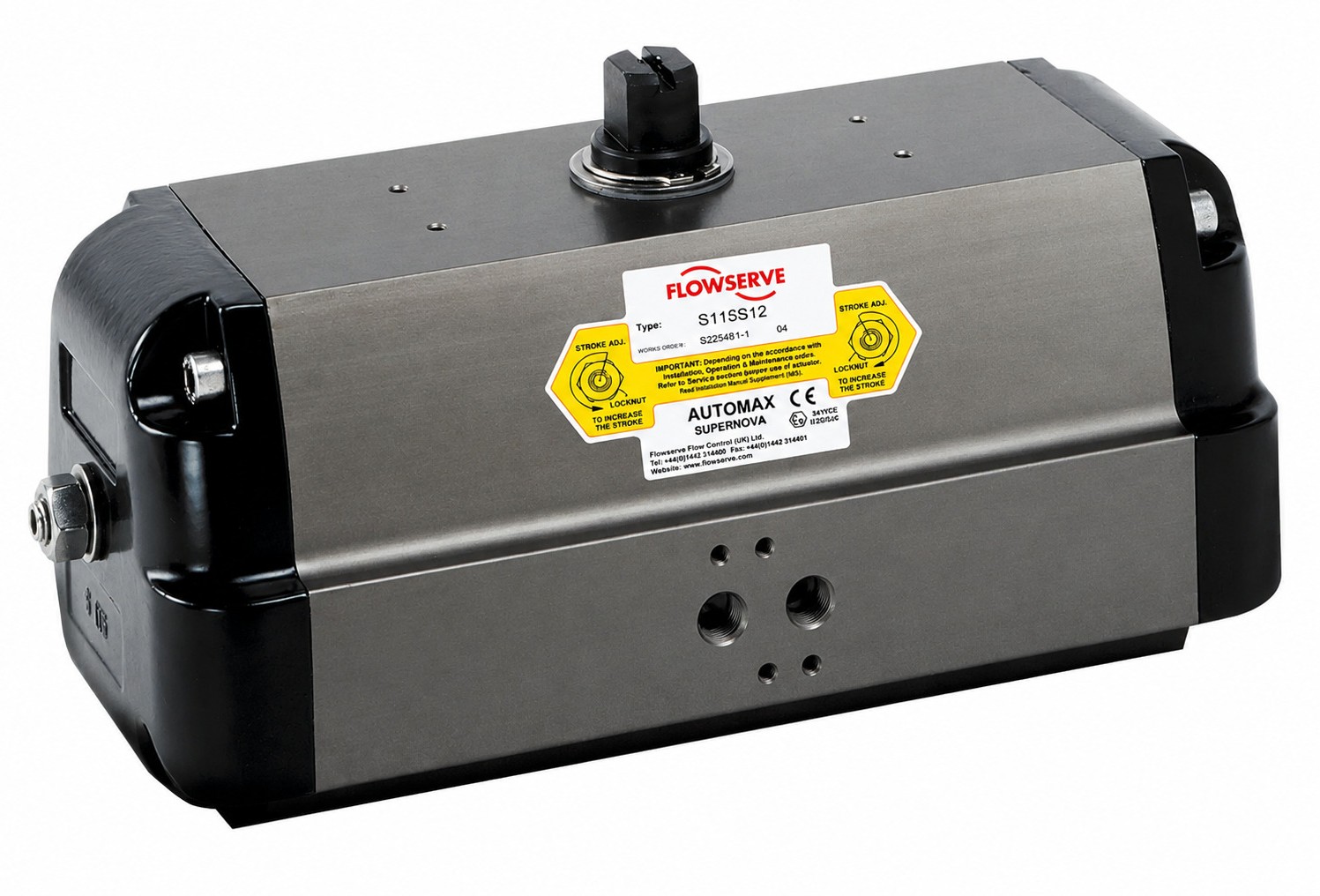 Rack & Pinion Pneumatic Actuator
