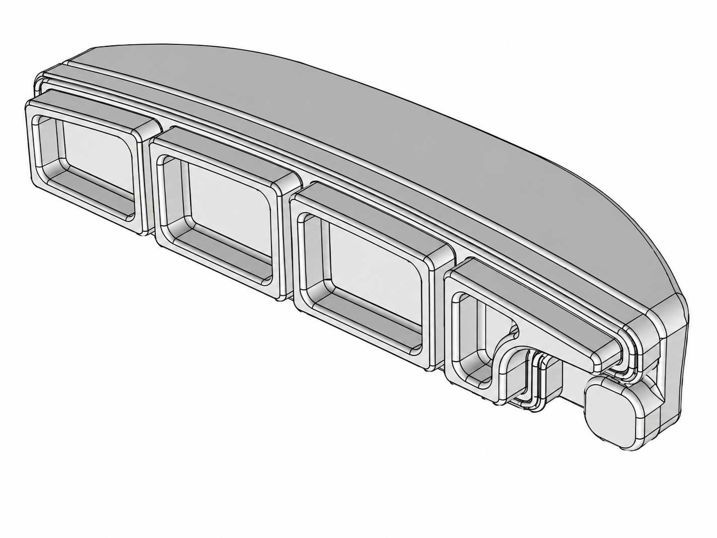 Internal pneumatic passages